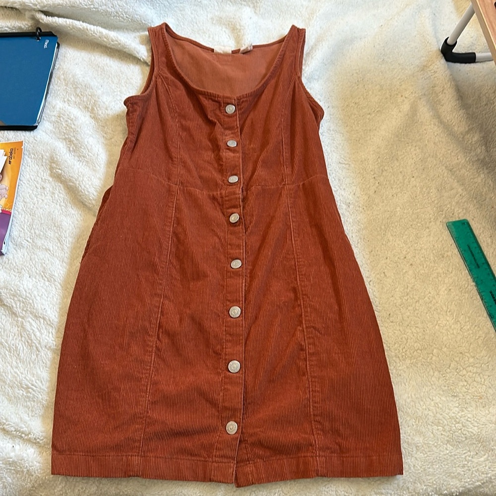 Suede Levi’s mini dress